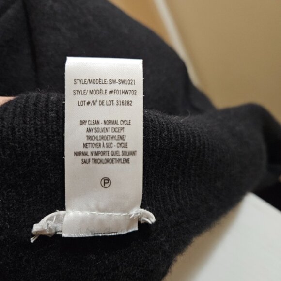 Helmut Lang Black 100% Cashmere Knit Drawstring Joggers - Picture 7 of 8